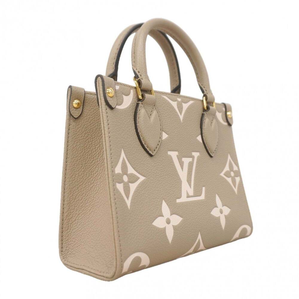 Louis Vuitton Monogram Empreinte Bicolor OnTheGo BB Handbag M47054 Tourtrell ... - Picture 2 of 10